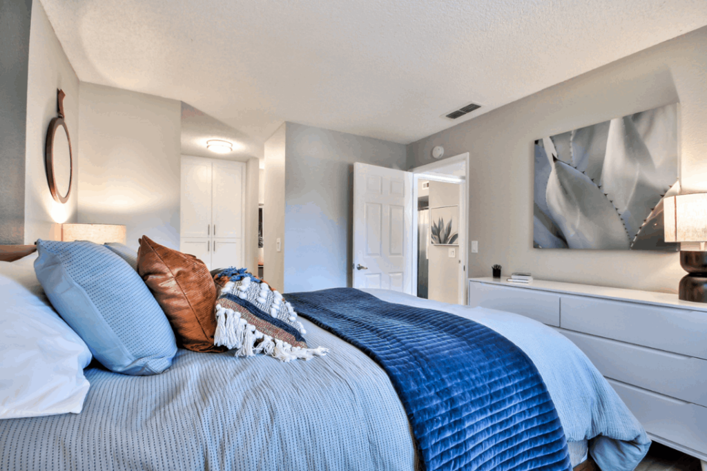 Bedroom with private bath